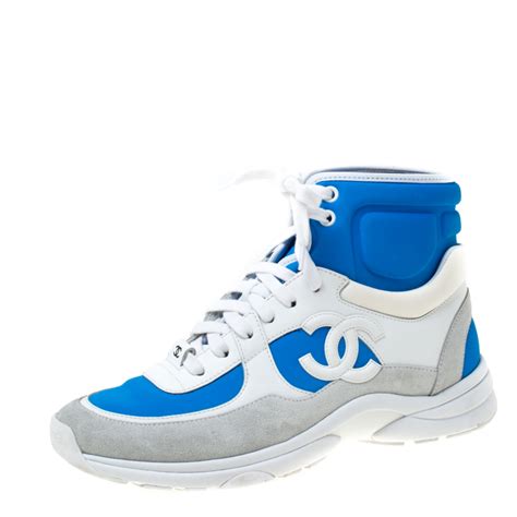 chanel white sneakers nordstrom|Chanel sneakers high top.